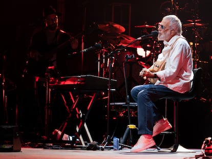 Yusuf Cat Stevens, durante el concierto en Marbella.