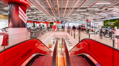 Interior de una tienda MediaMarkt