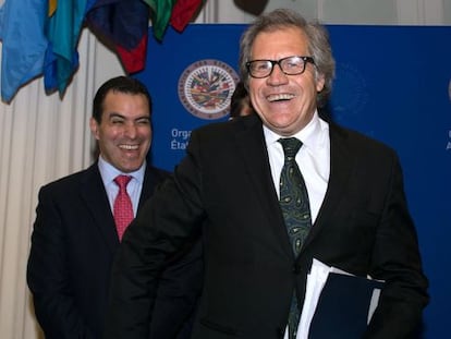 Nuevo secretario general de la OEA, Luis Almagro.