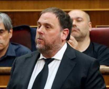 ERC leader Oriol Junqueras in May.