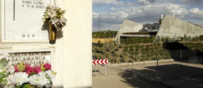 El nuevo crematorio, en el Cementerio Sur de Carabanchel.