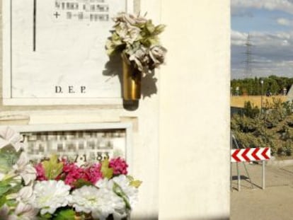 El nuevo crematorio, en el Cementerio Sur de Carabanchel.