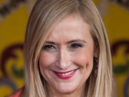 Cristina Cifuentes, presidenta de la Comunidad de Madrid.