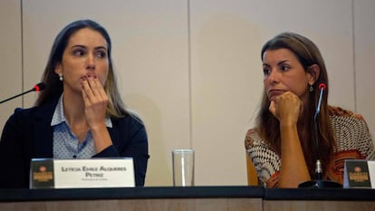 As promotoras Leticia Petriz e Simone Sibilio, até o momento responsáveis pela investigação do 'caso Marielle'.