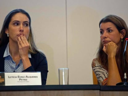 As promotoras Leticia Petriz e Simone Sibilio, até o momento responsáveis pela investigação do 'caso Marielle'.