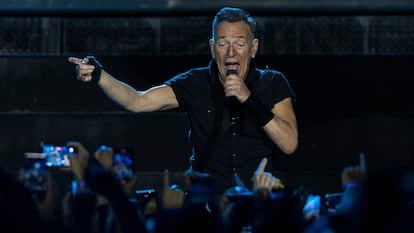 Concierto de Bruce Springsteen en el Estadio Olímpico de Barcelona, en abril de 2023.