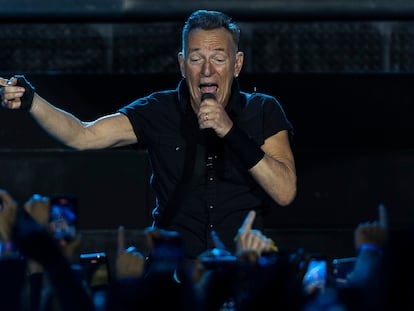 Concierto de Bruce Springsteen en el Estadio Olímpico de Barcelona, en marzo de 2023.