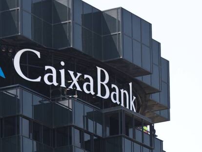 Sede central de CaixaBank en Barcelona.