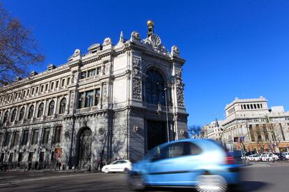 Fachada del Banco de España