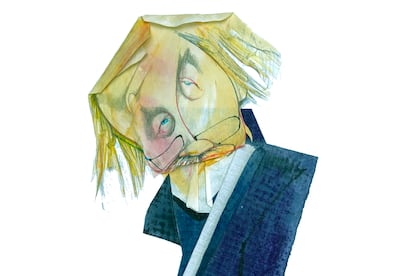 Peter Sloterdijk visto por Sciamarella.