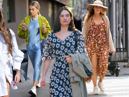 Vestido y zapatillas: el combo que es tendencia este verano