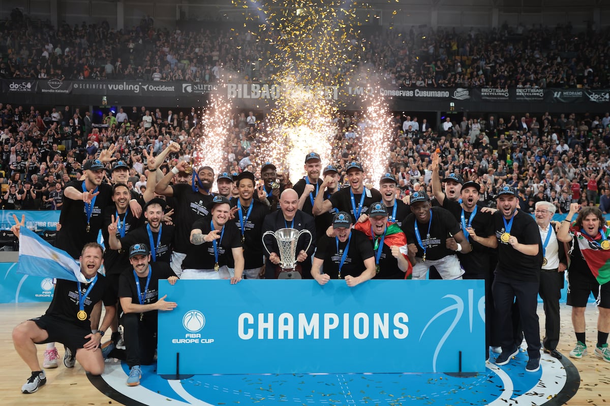 Surne Bilbao se corona campeón de la FIBA Europe Cup y el baloncesto español completa una década con títulos continentales