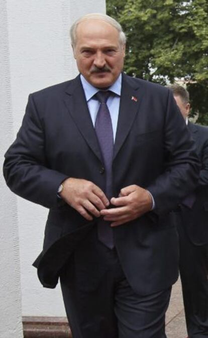 El presidente bielorruso, Alexander Lukashenko