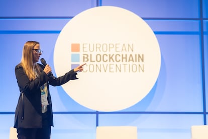 Victoria Gago, cofundadora de European Blockchain Convention