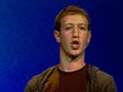 El fundador de Facebook, Mark Zuckerberg, en 2008.
