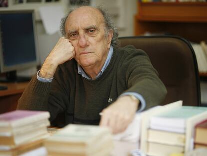 Herminio Barreiro, en su despacho en 2008.