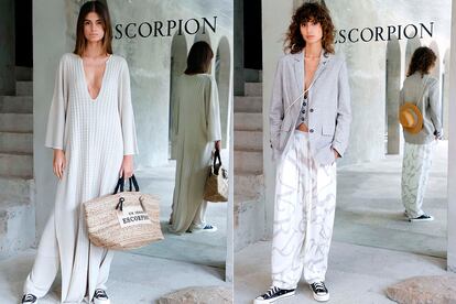 El minimalismo oversize de Escorpion.
