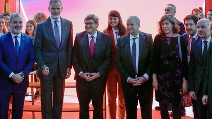 Inauguración del MWC de Barcelona.