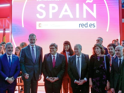 Inauguración del MWC de Barcelona.