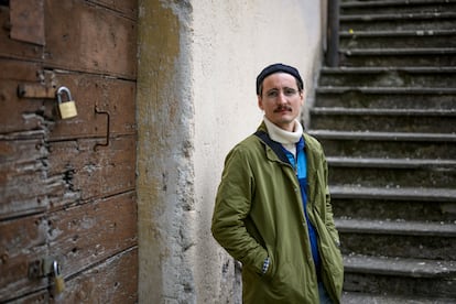 El escritor Pierre Adrian.