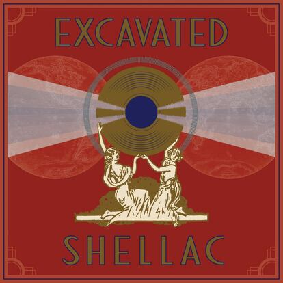 Excavated Shellac, cubierta del disco