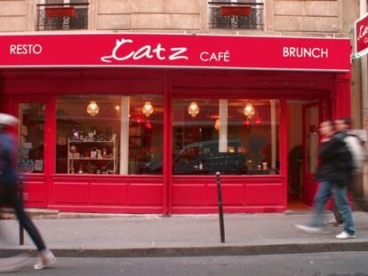 Catz Cafe, en el 57 de la rue Rodier, en París.