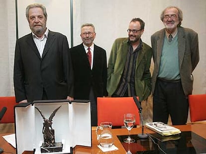 José Andrés Rojo, en la Residencia de Estudiantes