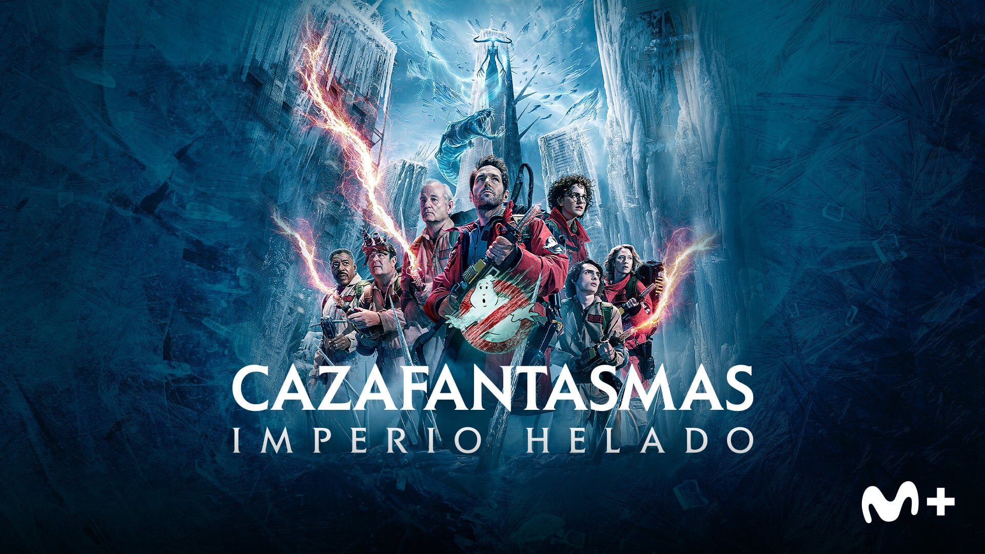 Imagen promocional de la película infantil 'Cazafantasmas. Imperio helado'.