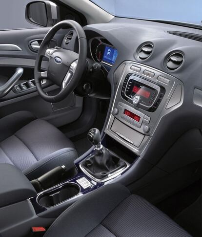 Interior del Ford Mondeo, edición 2007