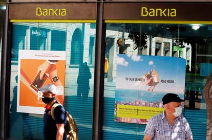 Una sucursal de Bankia en Barcelona