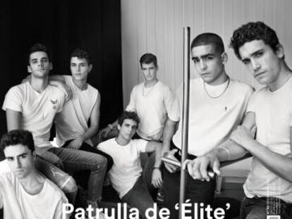 Los chicos de ‘Elite’, un fenómeno planetario que conquista nuestra portada de diciembre
