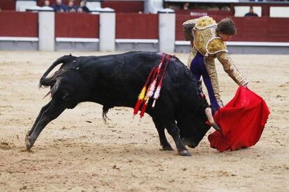 El novillero Juan Leal