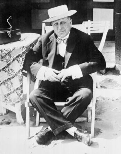 El millonario americano W. R. Hearst.