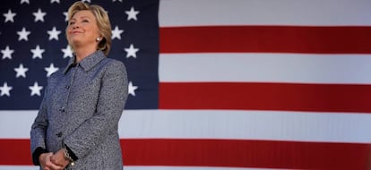 Hillary Clinton, el pasado mes de septiembre.