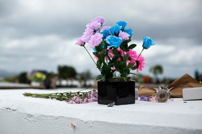 Tumba de Keishla Rodríguez Ortiz en el Cementerio Los Angeles Memorial en Guaynabo, Puerto Rico