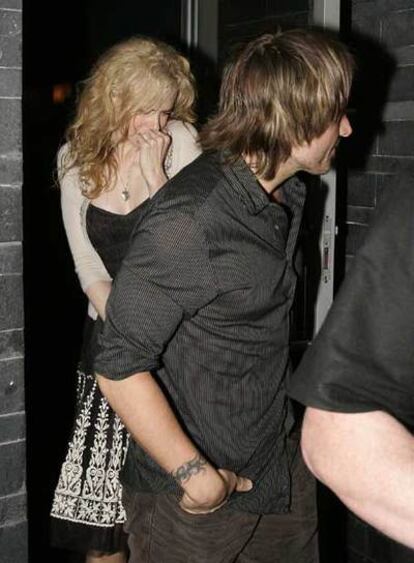 Nicole Kidman y Keith Urban, ayer en Sidney.