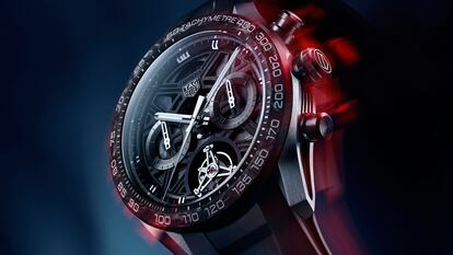 Una vista del nuevo TAG Heuer Carrera Chronograph Tourbillon Extreme
Sport.