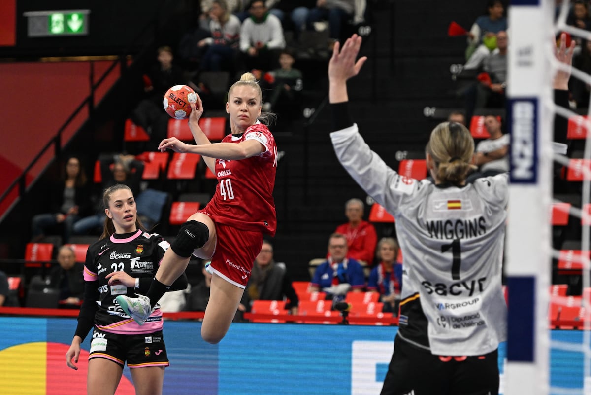 Spain falls to Poland and is eliminated from the women’s handball European Championship