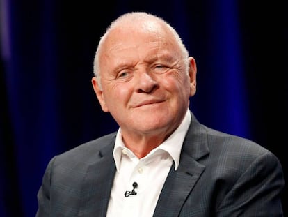 El actor Anthony Hopkins.