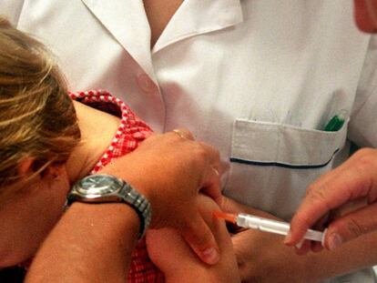 Vacunació de meningitis en un centre assistencial de Barcelona.