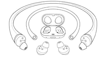 Patente de los Samsung Galaxy Buds acuáticos