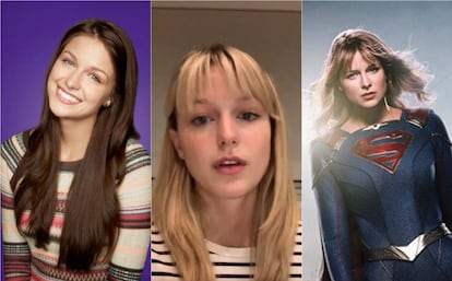 Melissa Benoist, en 'Glee', en su vídeo de Instagram y en 'Supergirl'.