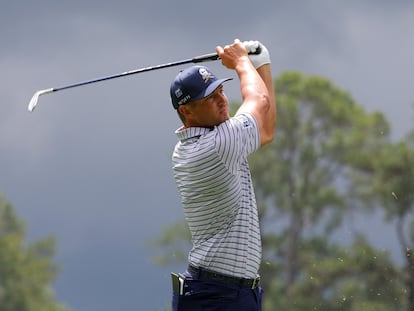 DeChambeau, durante la primera jornada del Masters.