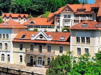 El Gran Hotel Balneario de Puente Viesgo, en Cantabria.