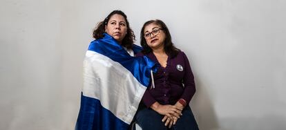 Madres de asesinados por la dictadura de Ortega en Nicaragua. Foto: Alvaro Garcia.