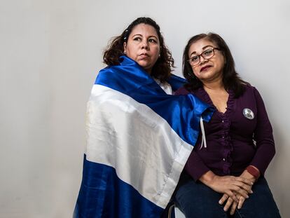 Madres de asesinados por la dictadura de Ortega en Nicaragua. Foto: Alvaro Garcia.
