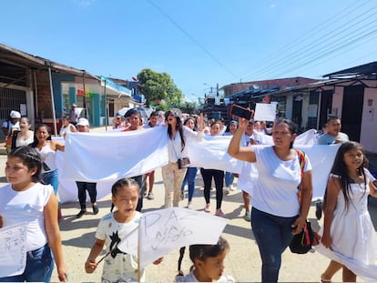 Arauca Colombia manifestación por la paz