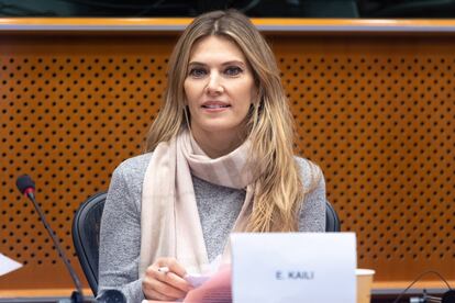 Eva Kaili, exvicepresidenta de la Eurocámara, investigada por presunta corrupción, en una imagen del Parlamento Europeo.