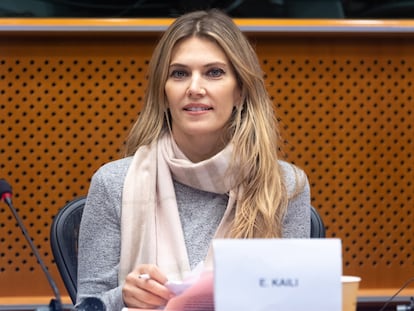 Eva Kaili, exvicepresidenta de la Eurocámara, el 30 de noviembre de 2022.