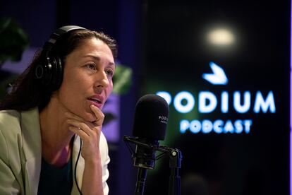 Trinidad Piriz, directora de Podium Podcast Chile.